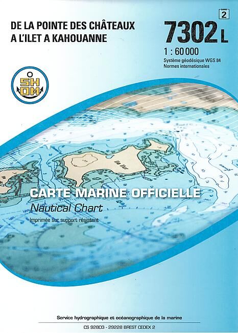 EPSHOM - 7302L DE LA POINTE DES CHATEAUX