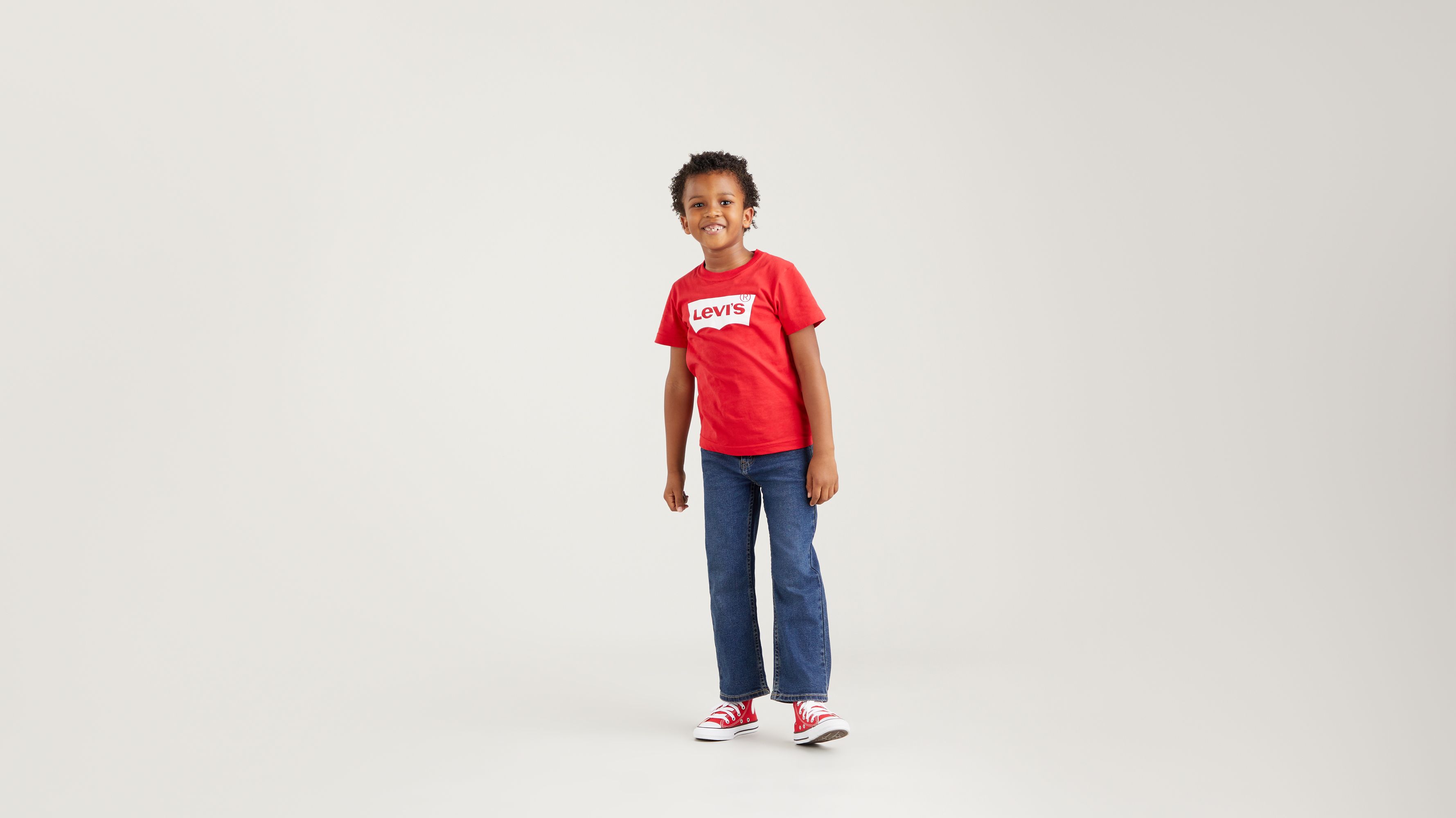 T-shirt Batwing pour enfant - Super Red - Rouge