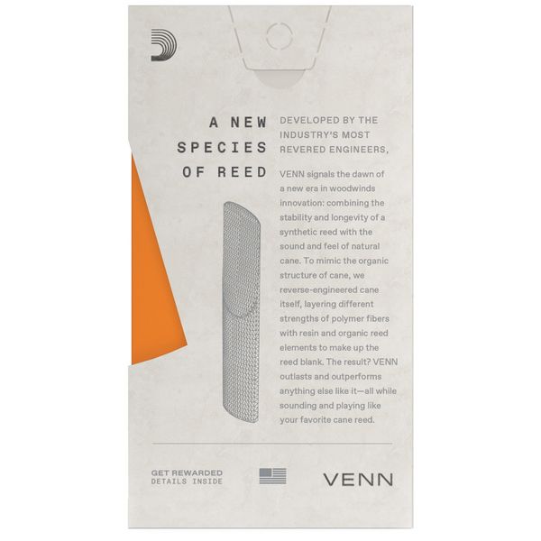 DAddario Woodwinds VENN Tenor Saxophone 4.0