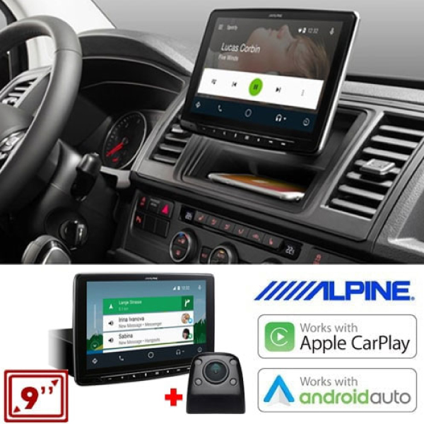 Station multimédia PACK ALPINE ILX-F905D + caméra
