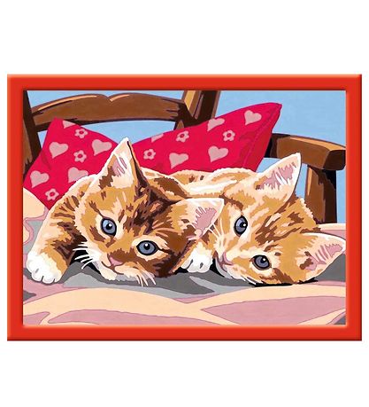 Ravensburger CreArt Males?t - Two Cuddly Cats
