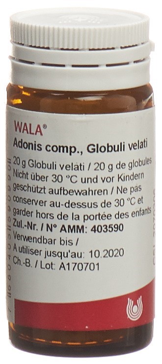 WALA Adonis comp.<br>20 g, Flasche, Globuli