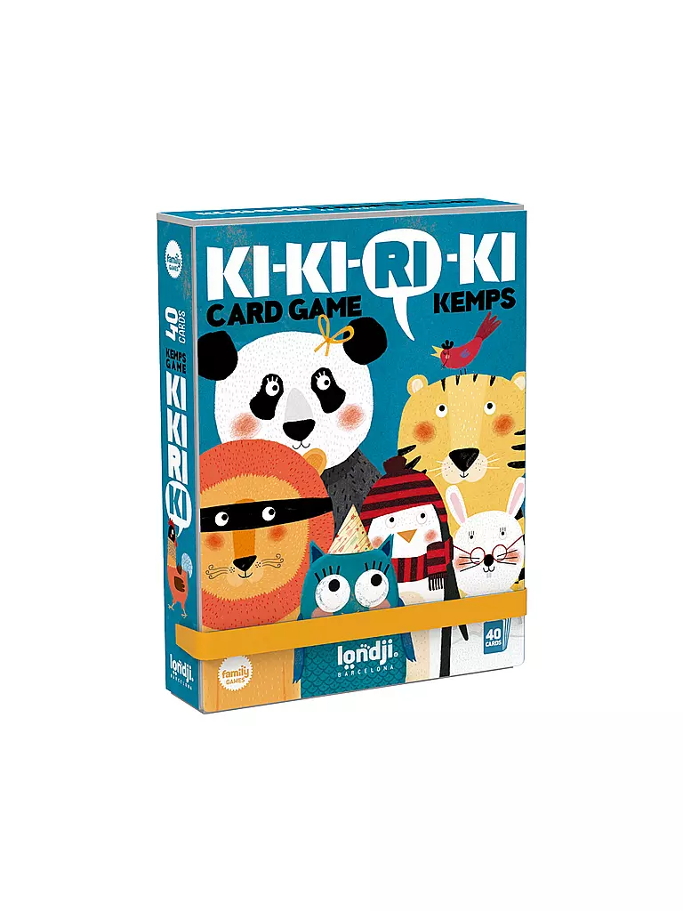 LONDJI Kartenspiel  KI-KI-RI-KI bunt