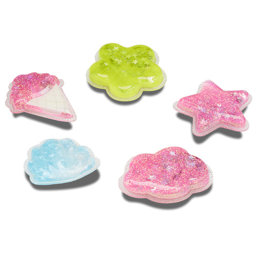 Crocs - JIBBITZ SQUISH GLITTER ICONS 5 PACK - Multicolore