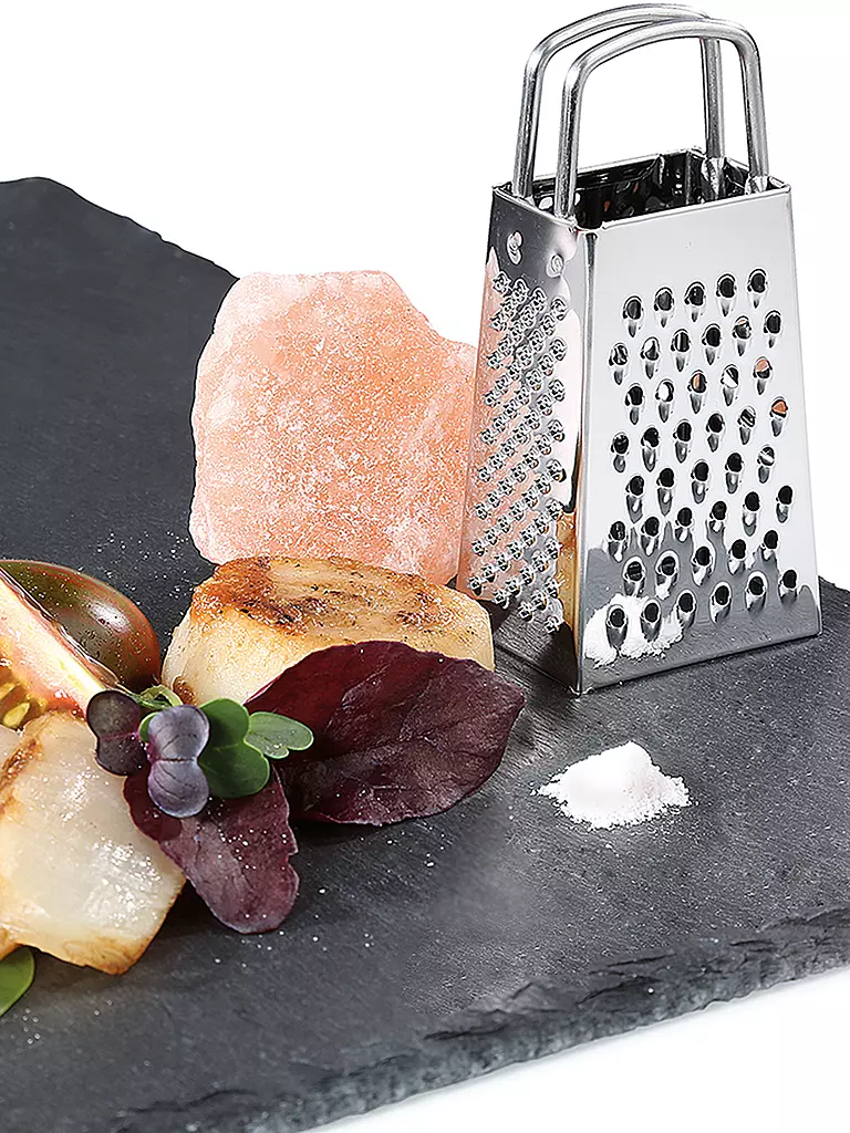 KÜCHENPROFI Mini Vierkantreibe 8cm Edelstahl  silber