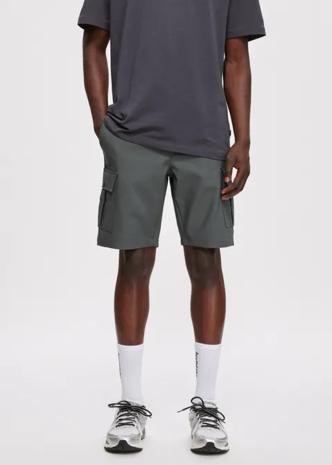 Cargo jogger korte broek groen (GRN.G)