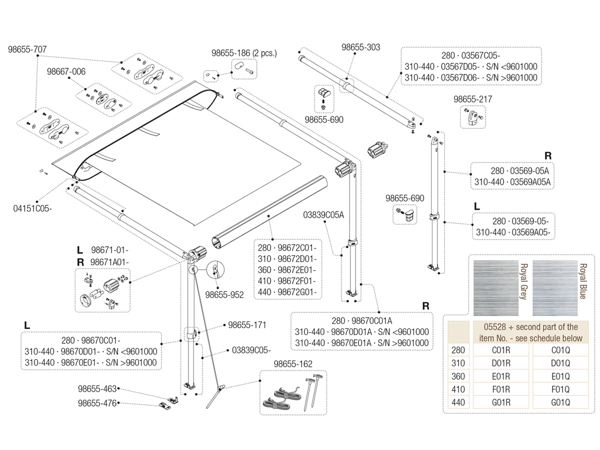 Fiamma ligger Caravanstore 310-440