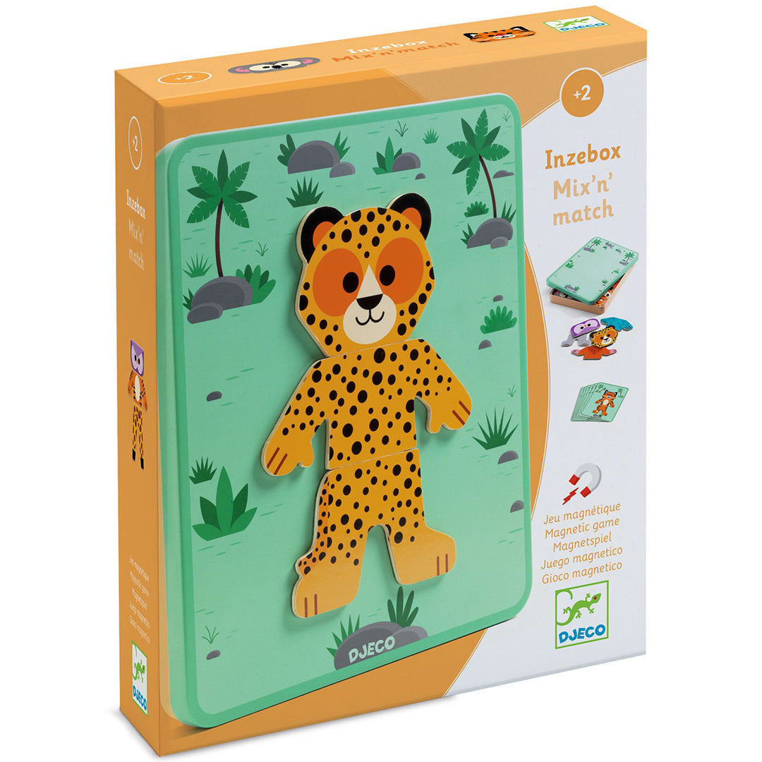 djeco magneetset inzebox mix 'n' match - 24st