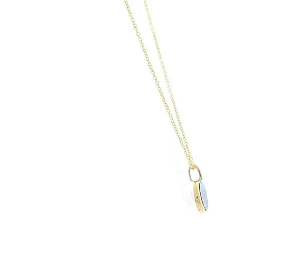 Unique And Co Ladies Unique And Co Sterling,Gold,Malc Pendnt Chain