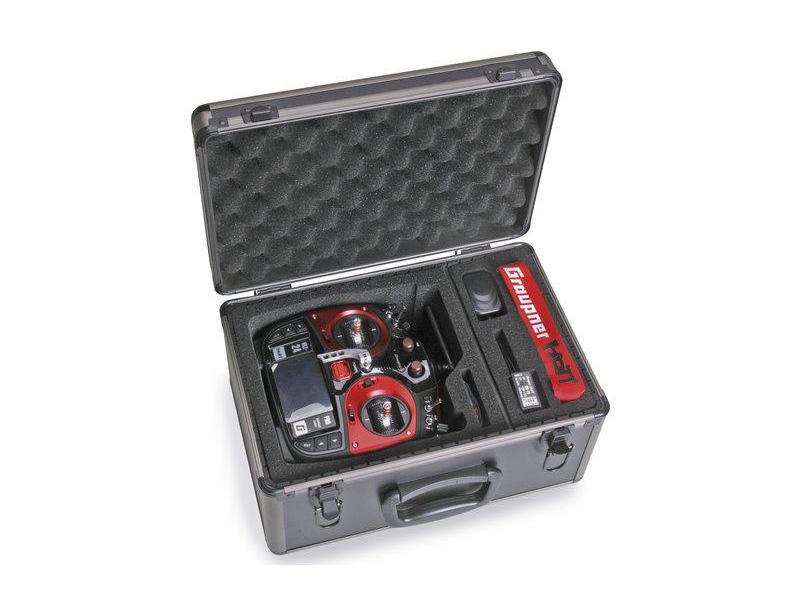 Graupner Fernsteuerung mz-24 PRO 12-Kanal HOTT 12-Kanal Sender mit Telemetrie für Flugzeuge und Helikopter