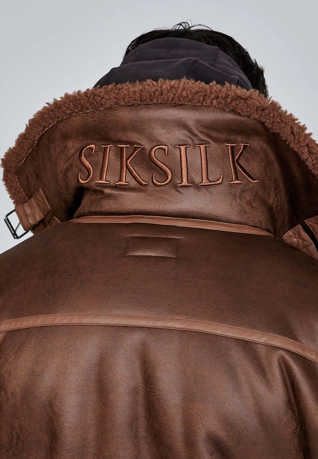 Siksilk Kurzjacke »Siksilk Jacke Aviator Jacket«