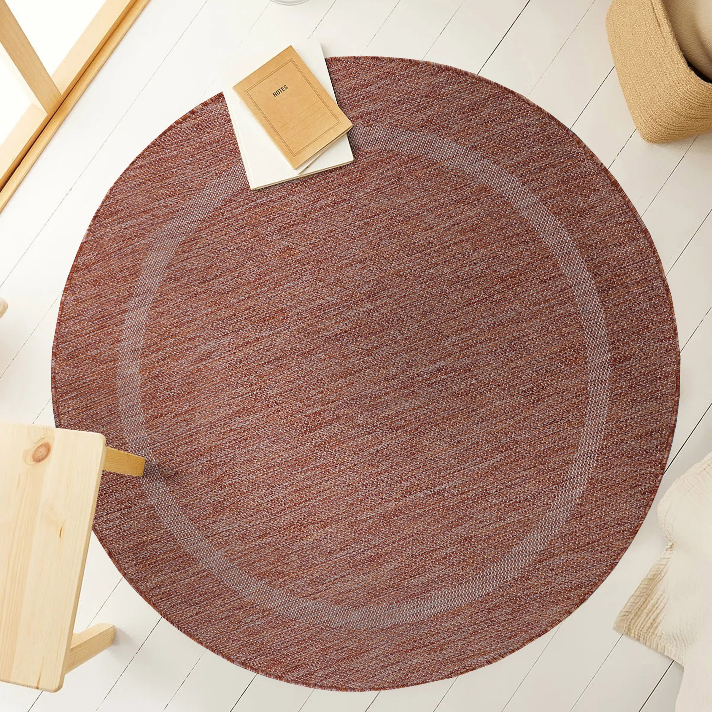 Ayyildiz Teppiche Outdoorteppich »RELAX 4311« rund 5 mm Höhe pflegeleicht, robust, In- und Outdoor geeignet, grosse Farbauswahl