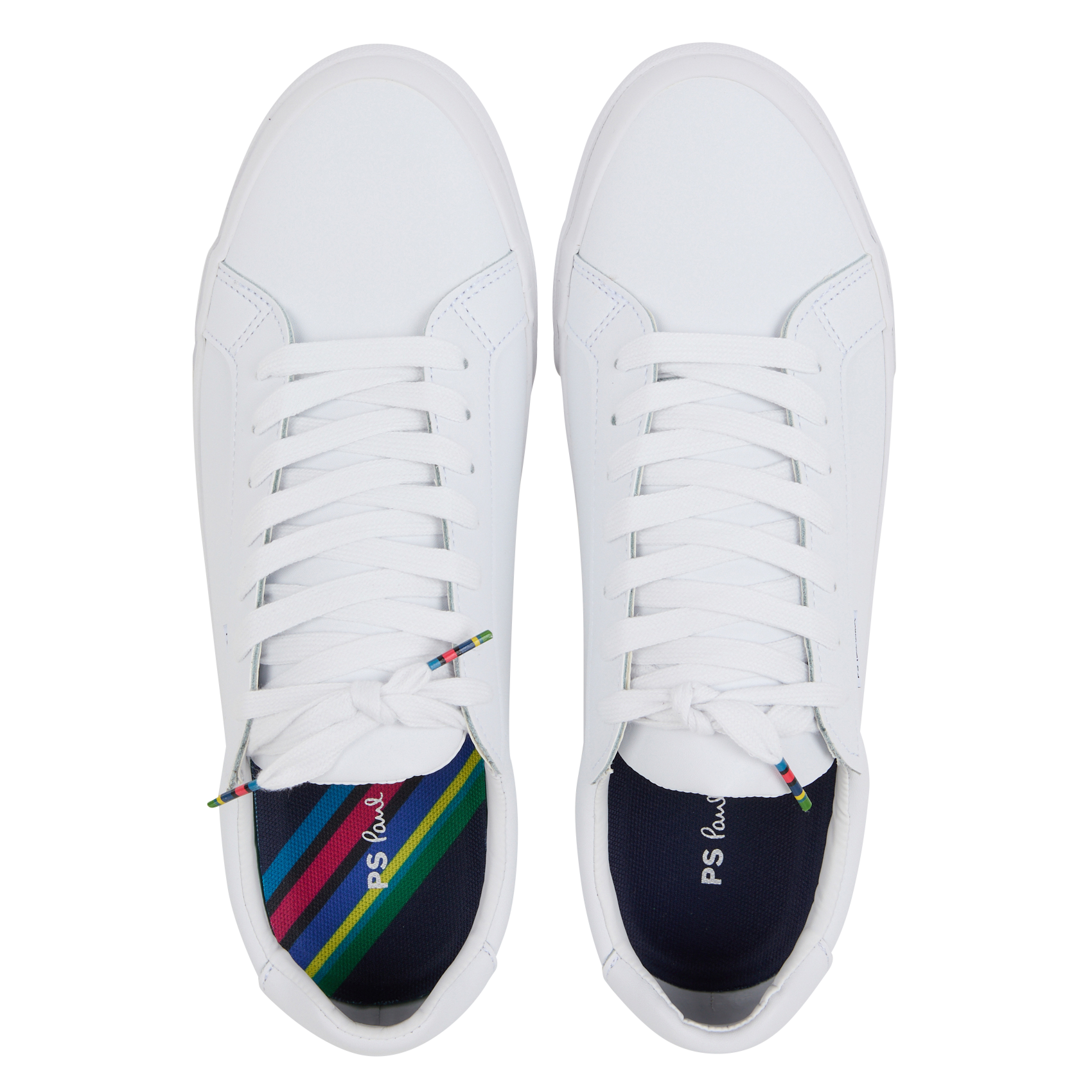 Baskets basses en cuir | Blanc