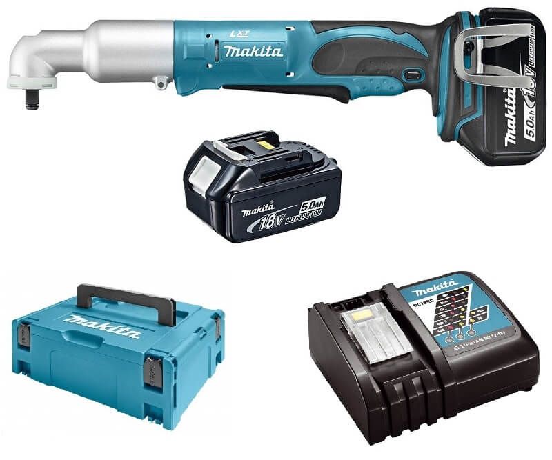 Makita DTL063RTJ 18V Li-ion accu haakse slagmoersleutel set (2x 5.0Ah) in Mbox - 3/8