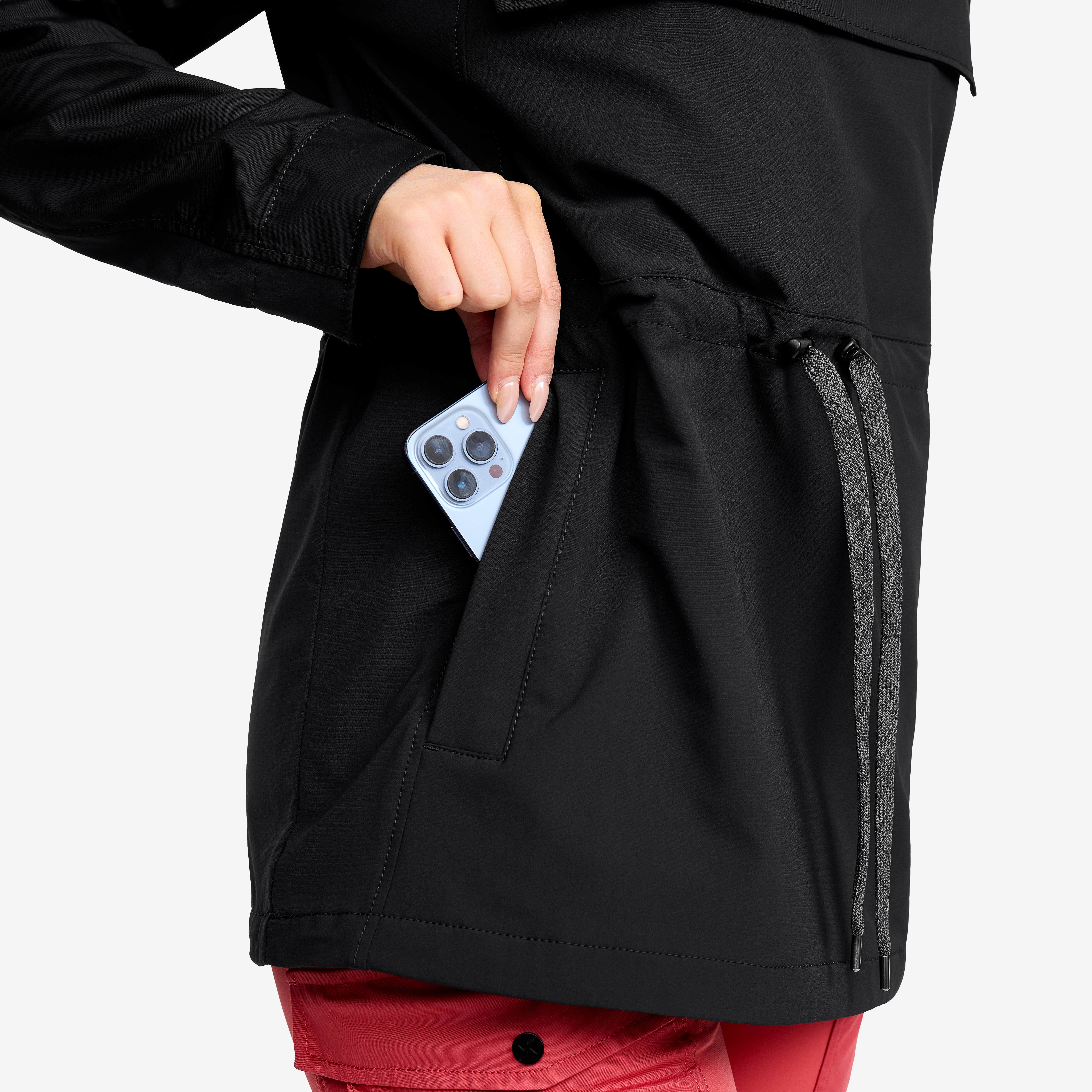 Rambler Lightweight Anorak  Dame Black