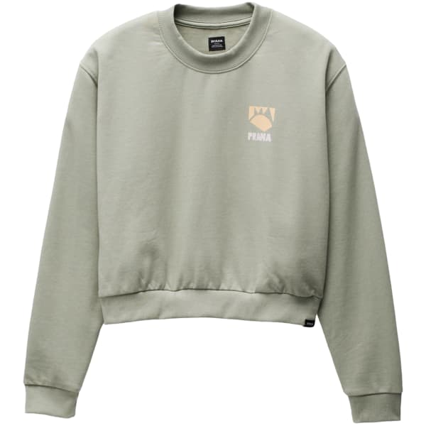 Sweatshirt PRANA ORGANIC GRAPHIC CREW NECK W JUNIPER GREEN DESERT