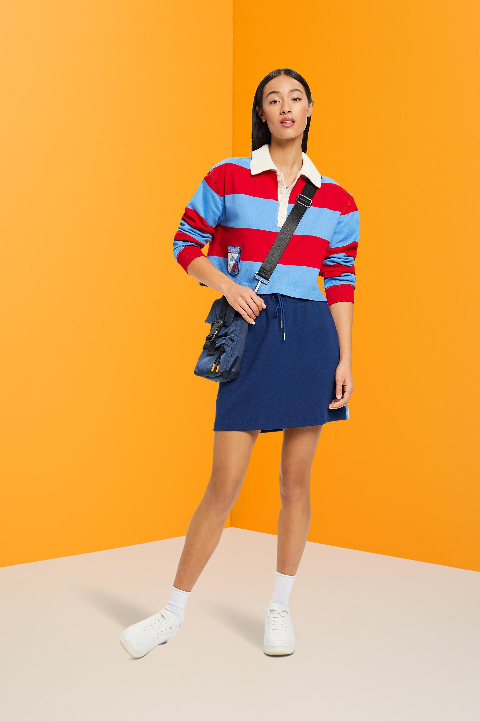 Polo de rugby rayé