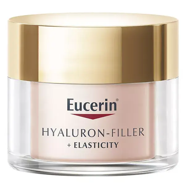 Creme de dia Eucerin Hyaluron-Filler + Elasticity Thiamidol Rosa FPS 30 Antienvelhecimento 50ml