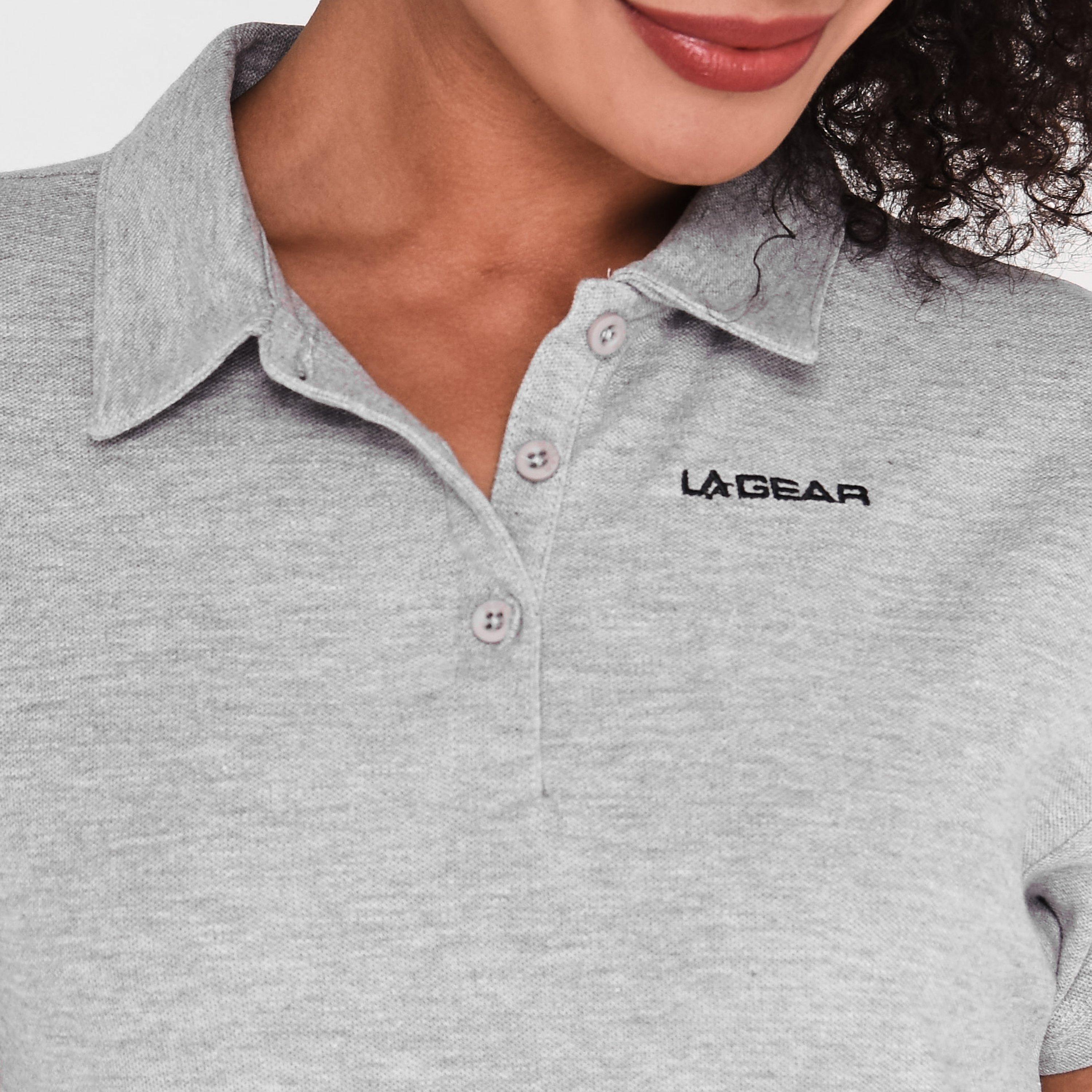 LA Gear LA Pique Polo Shirt Ladies
