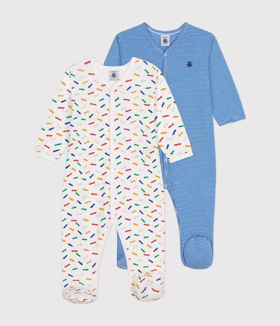 Lot de 2 pyjamas en coton bébé