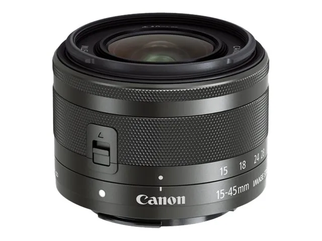 Canon EF-M - Zoomobjektiv - 15 mm - 45 mm - f/3.5-6.3 IS STM - Canon EF-M - for EOS Kiss M, Kiss M2, M, M10, M100, M2, M200, M3, M5, M50, M50 Mark II, M6, M6 Mark II