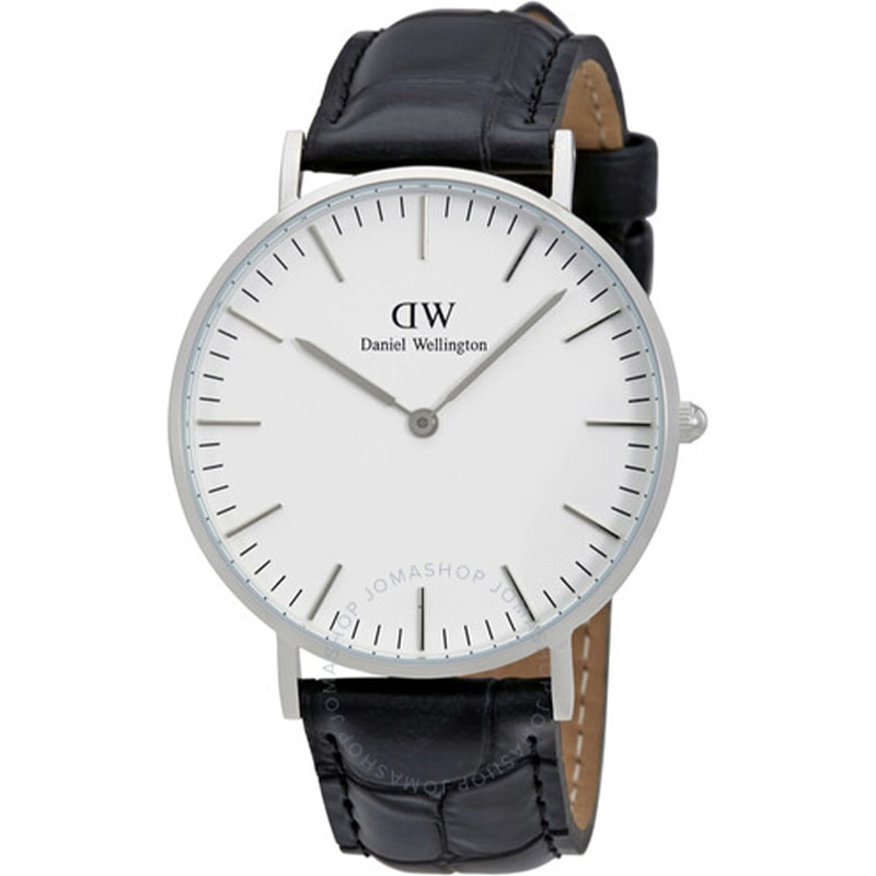Montre - Acier inoxydable & cuir - Femme