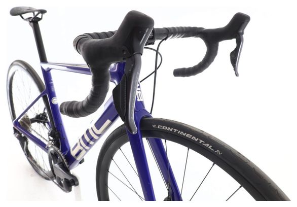 Produit reconditionné · BMC Team Machine SLR Three Carbone Di2 12V · Bleu / Vélo de route / BMC | Bon état