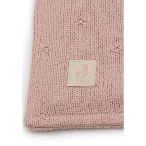 Couverture velvet Cosy knit - Wild rose - JOLLEIN