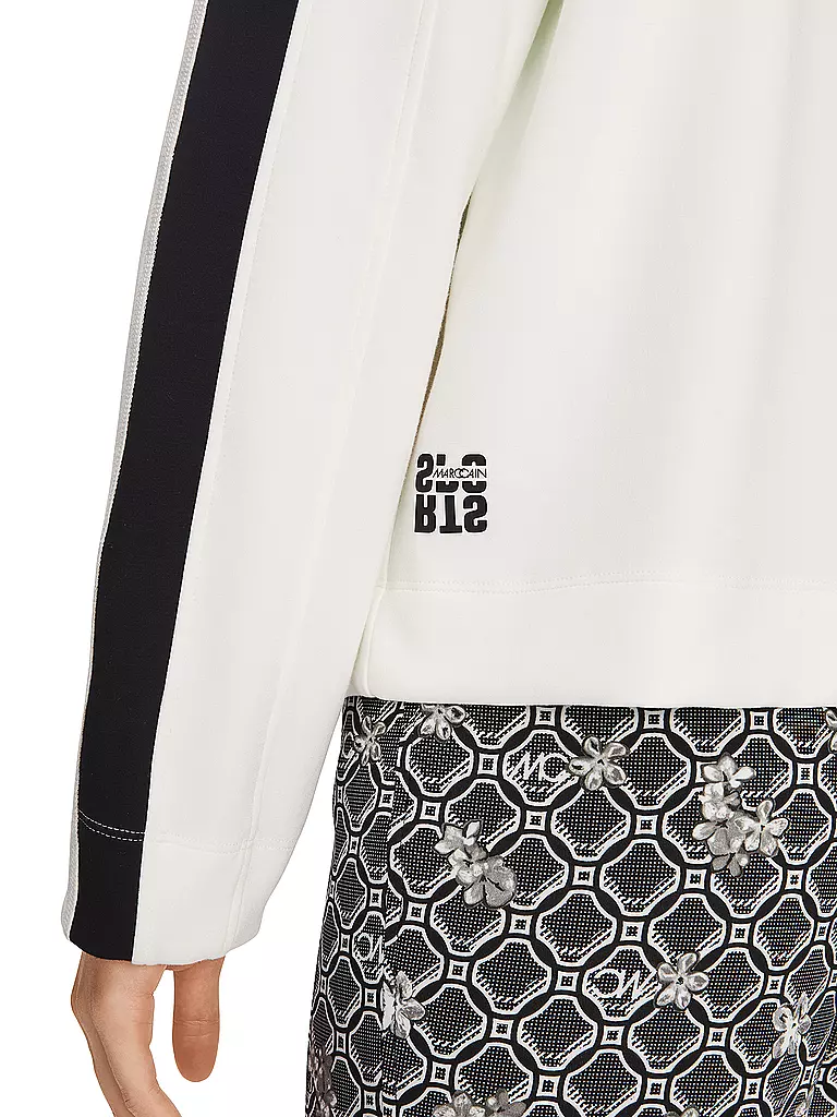 MARC CAIN Sweatjacke creme