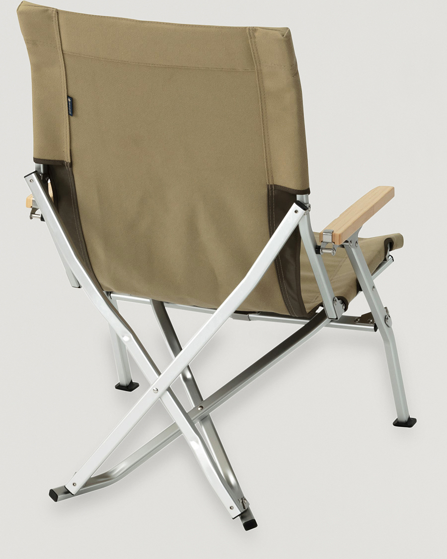 Snow Peak Low Beach Chair Khaki
