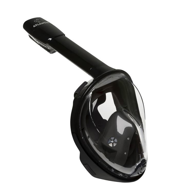 Atlantis Zwart S/M Snorkelmasker