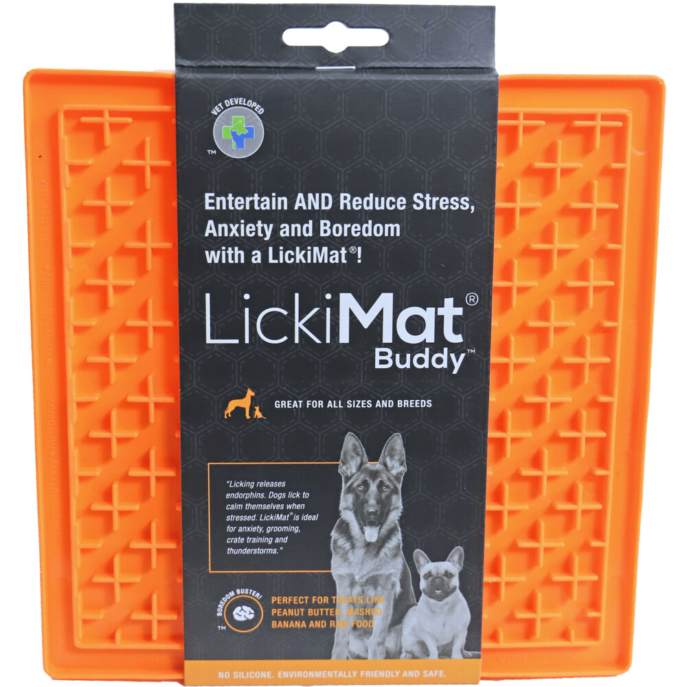 Lickimat Likmat Buddy Oranje20 cm