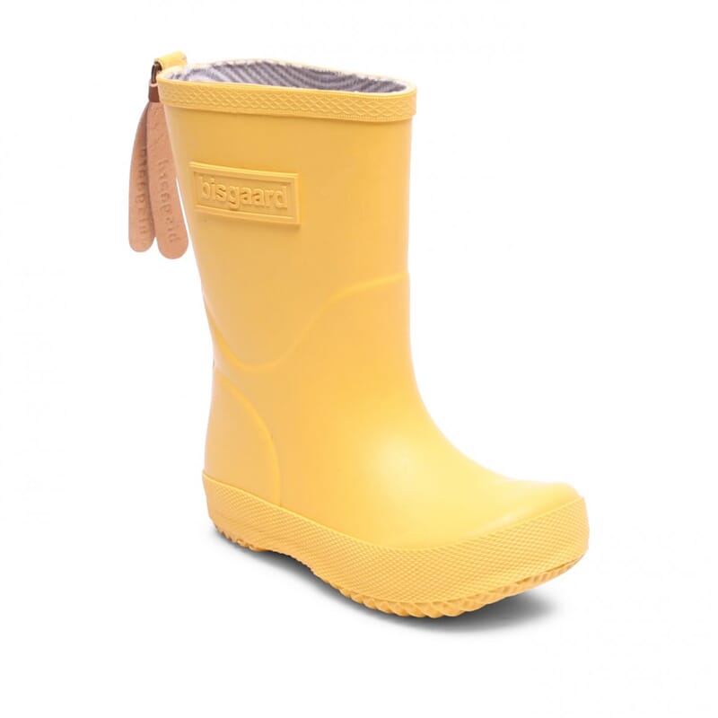 Rubber Boot basic yellow - Bisgaard - Rumpetroll