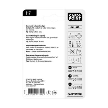 Carpoint autolamp H7 Superwhite 12V 55W