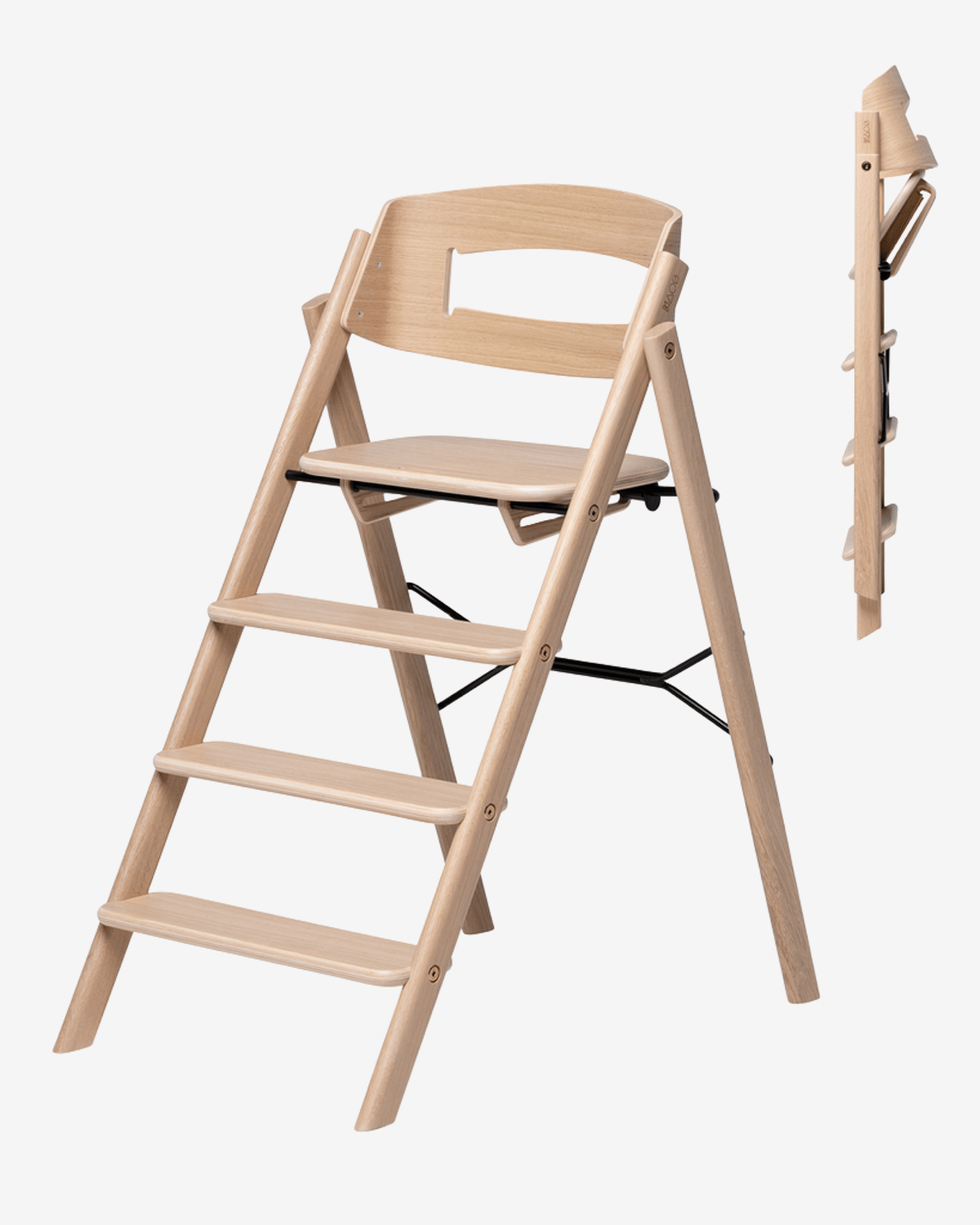 KAOS KLAPP® Eik Barnestol – Best i Test 2026 – Sammenleggbar | Opp til 110kg!