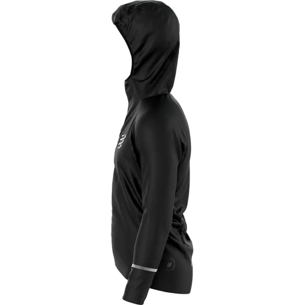 Veste trail COMPRESSPORT THUNDERSTORM WATERPROOF 25/75 JACKET BLACK