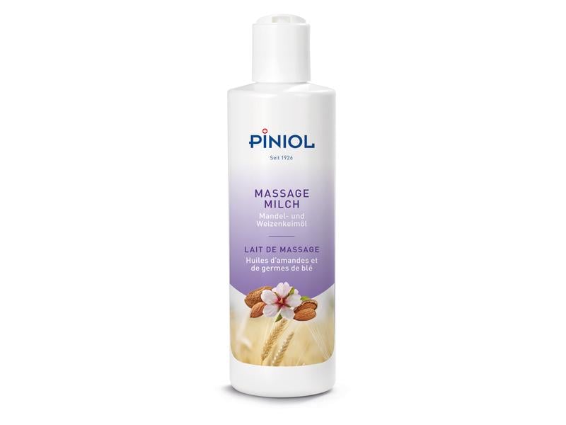 Piniol Massagemilch Mandel-Weizenkeimöl 250 ml Massage Milch