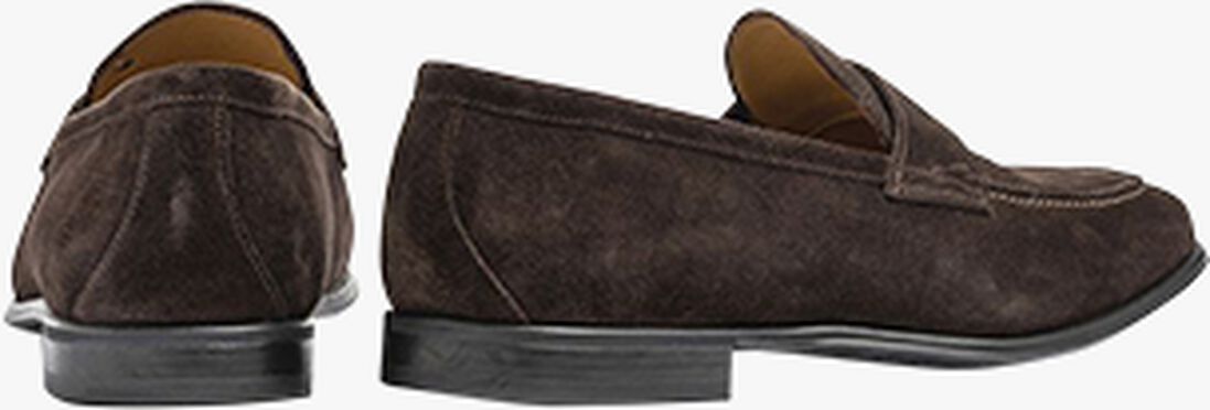 bruine van bommel loafers sbm-40038