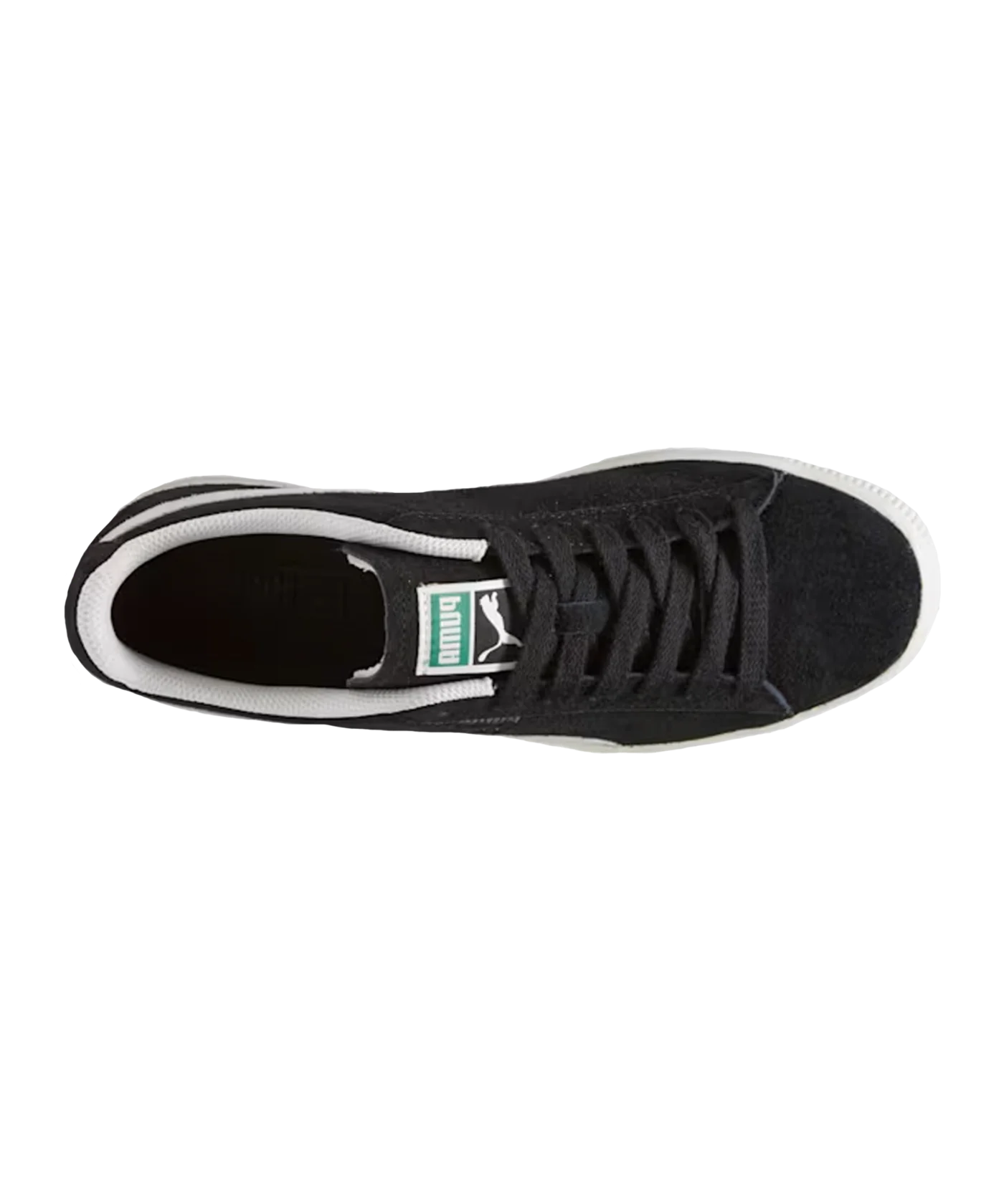 PUMA Clyde Hairy Suede Schwarz F02