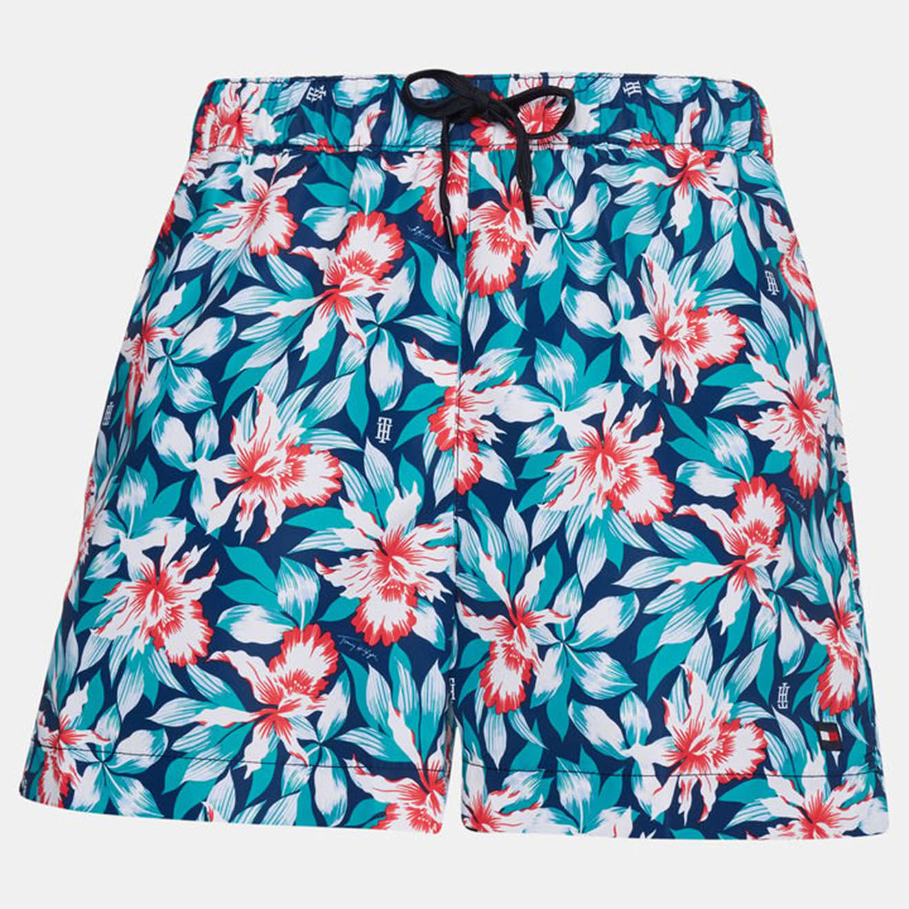 Tommy Hilfiger Short de bain imprimé bleu