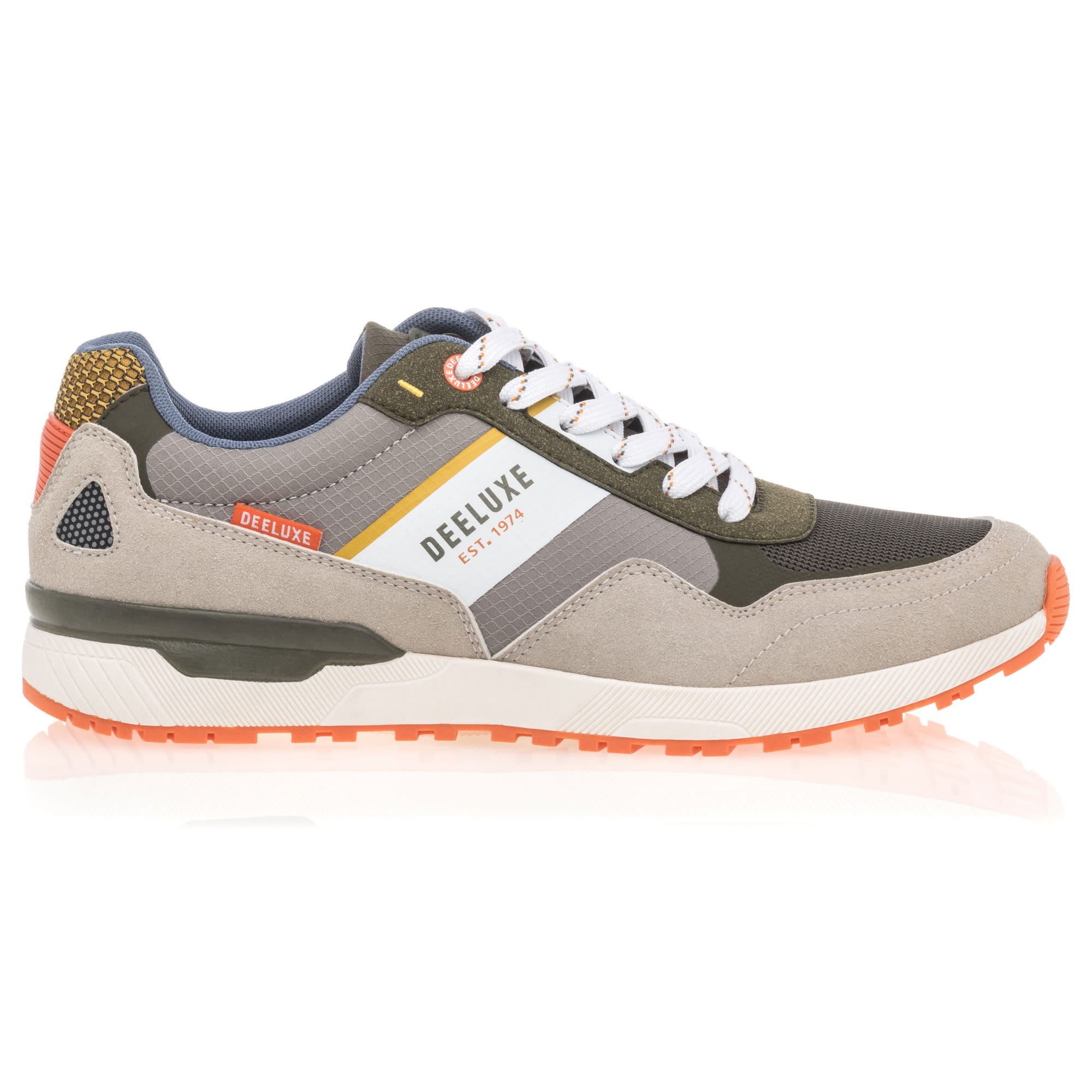 Baskets Homme kaki