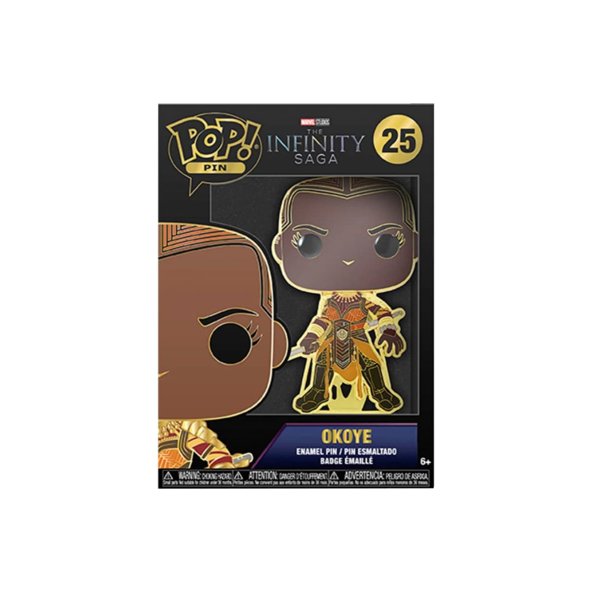Funko Pin Badge Marvel Okoye