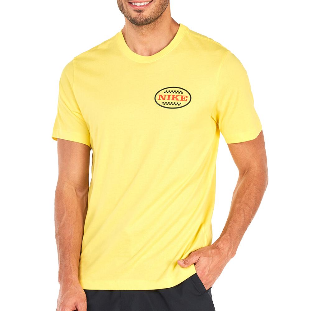 Nike T-shirt Jaune Homme Nike Shop