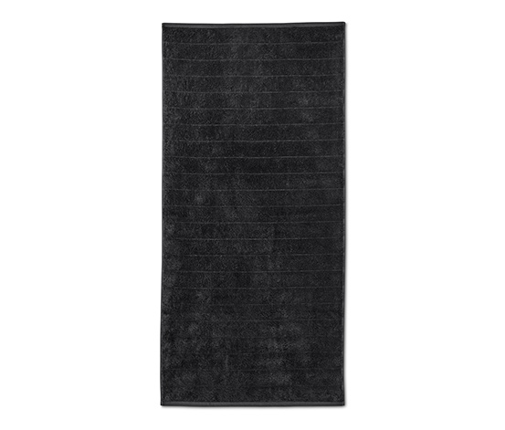 Premium-Badetuch, schwarz