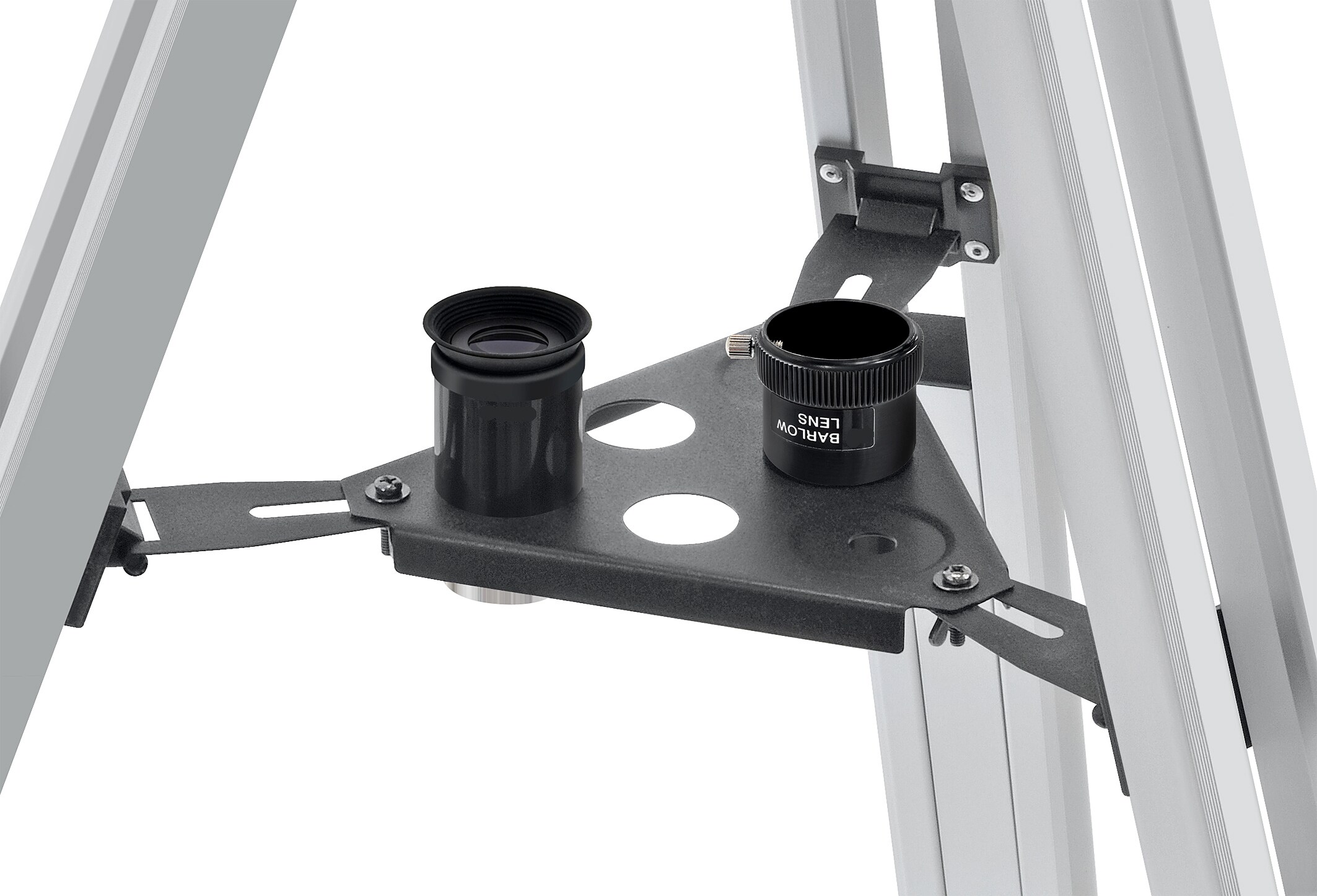 BRESSER Polaris-II 102/600 EQ3 Linsenteleskop mit Smartphone-Adapter & Sonnenfilter