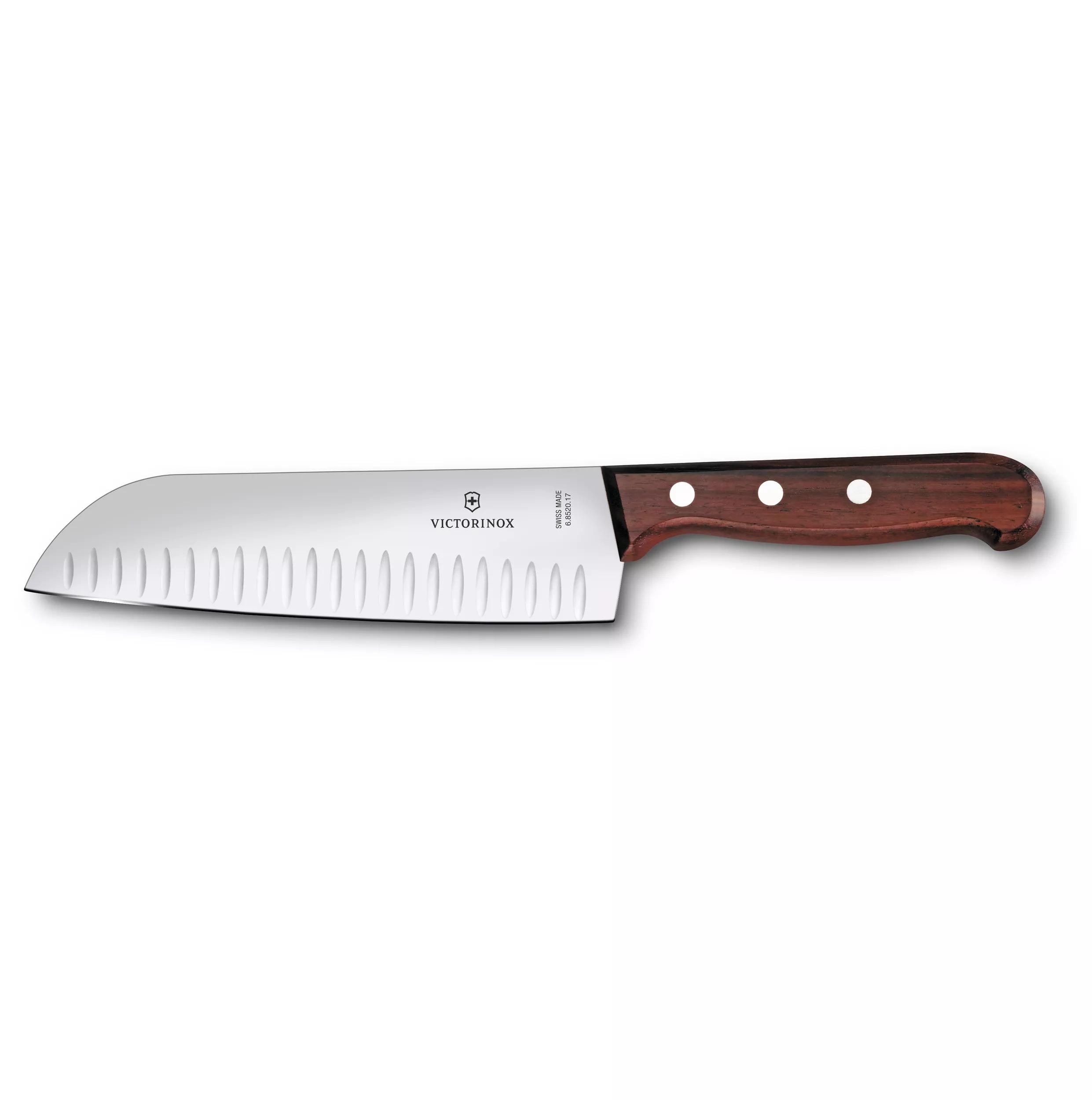 Wood Santokumesser-Modifiziertes Kiefernholz