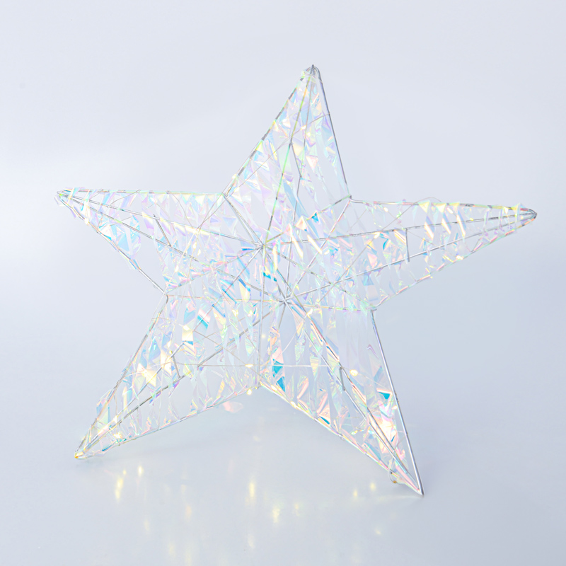 Etoile hologramme 40 micro led avec timer