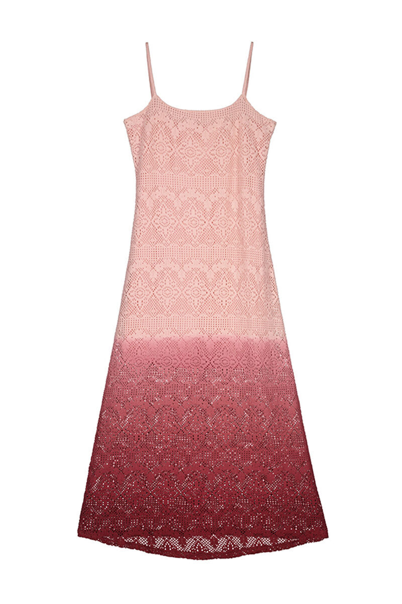 Vestido de crochê - Rosa