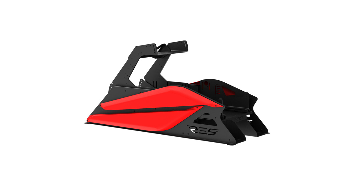 Res-TechGT Cockpit racing simulator  (Zwart/rood)