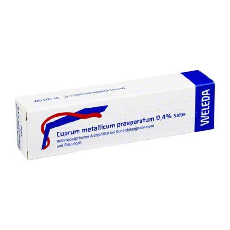Cuprum metallicum praeparatum 0,4% Salbe, 23 g